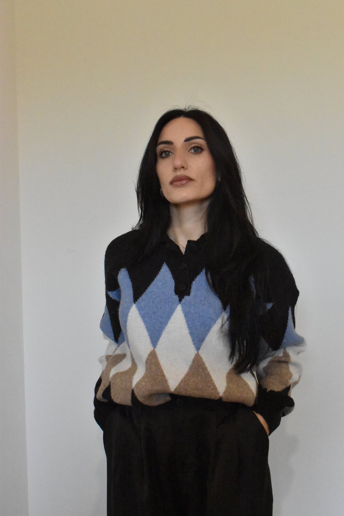 MAGLIONE CLASSY MARRONE