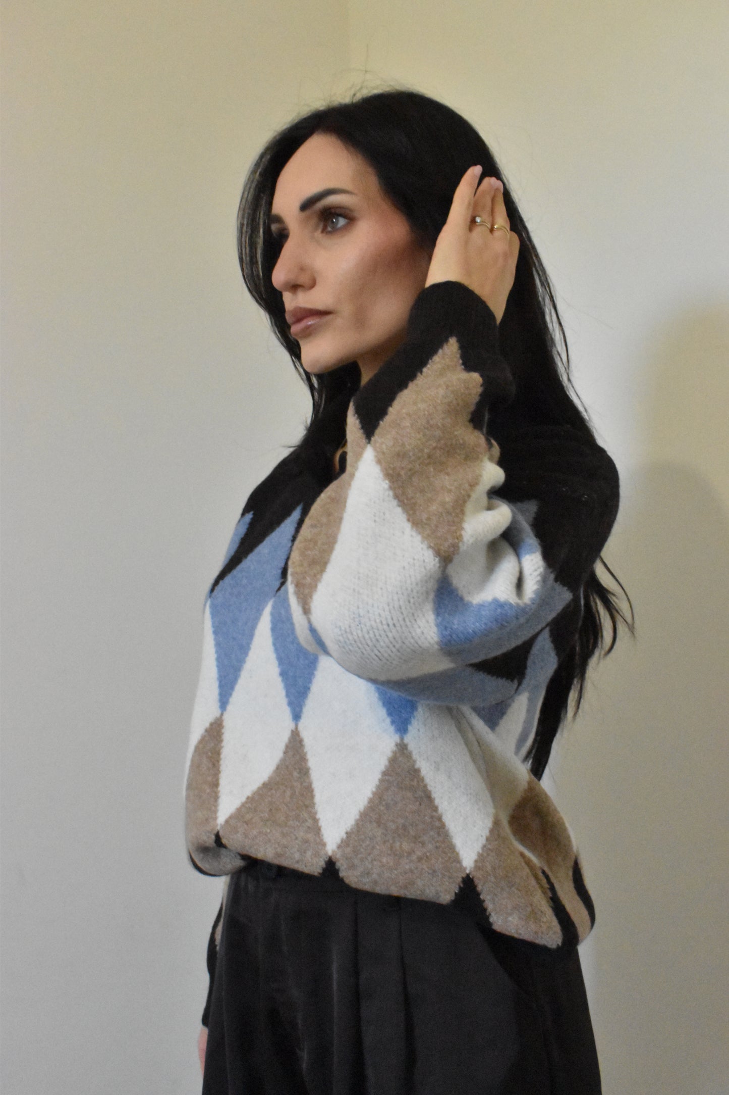 MAGLIONE CLASSY MARRONE