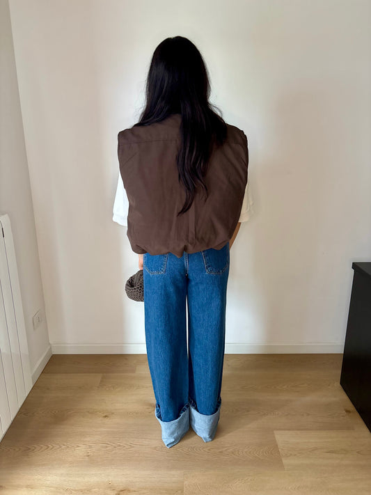Gilet CIOCCOLATO LUMINA